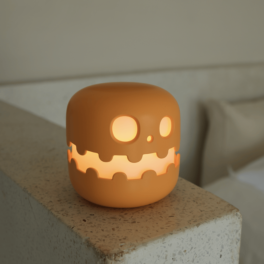 💡💡Pumpkin Night Light Eye Protection Table Lamp Sleep Timely Close Bedroom Bedside Night Light Send Girlfriend