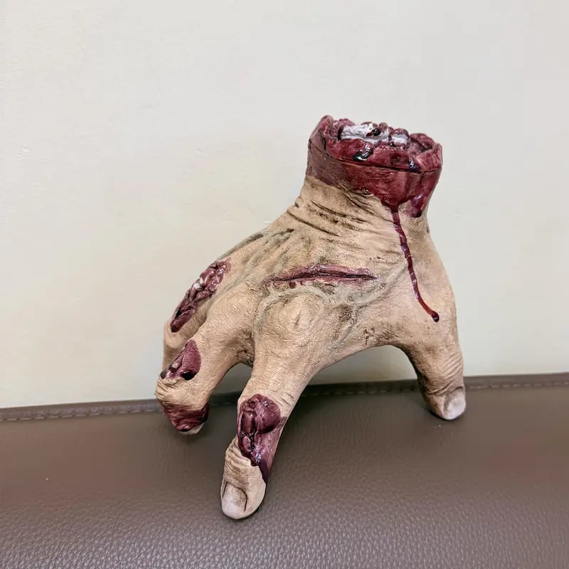 🕸Creepy Crawling Halloween Hand – Haunted Adams Family Prop with Sound & Motion