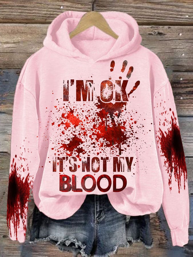 Halloween Women's Casual Long Sleeve Printed Sweatshirt Tops