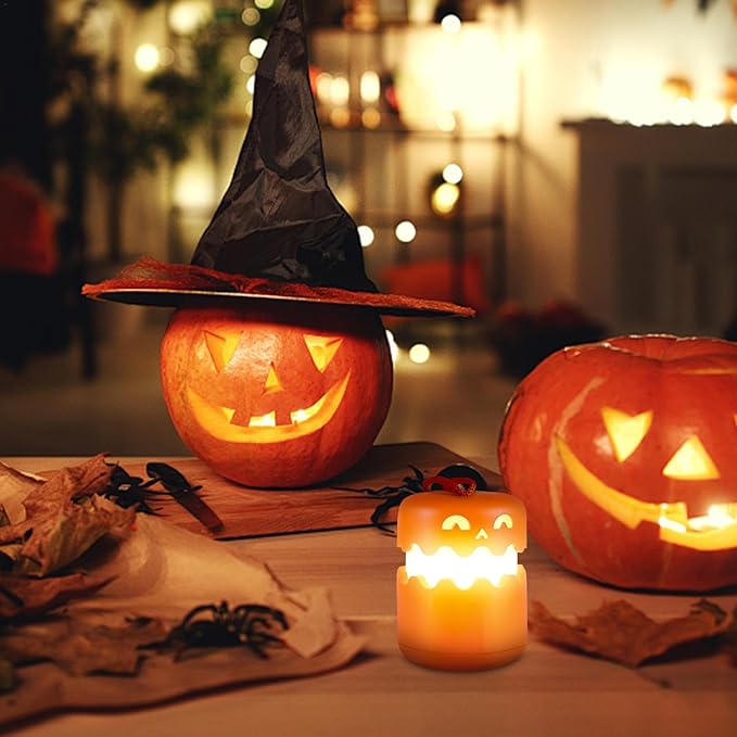 Portable Halloween Pumpkin Lights