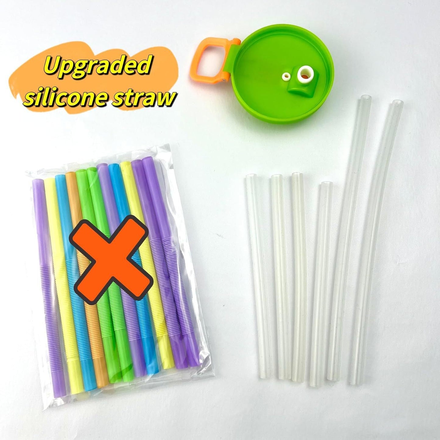 New Straw Leak-proof And Spill-proof Travel Cup Lid