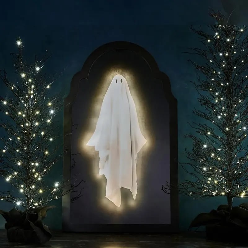 Halloween Ghost Mirror Hologram