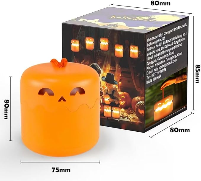 Portable Halloween Pumpkin Lights