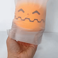 💡💡Pumpkin Night Light Eye Protection Table Lamp Sleep Timely Close Bedroom Bedside Night Light Send Girlfriend