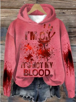 Halloween Women's Casual Long Sleeve Printed Sweatshirt Tops