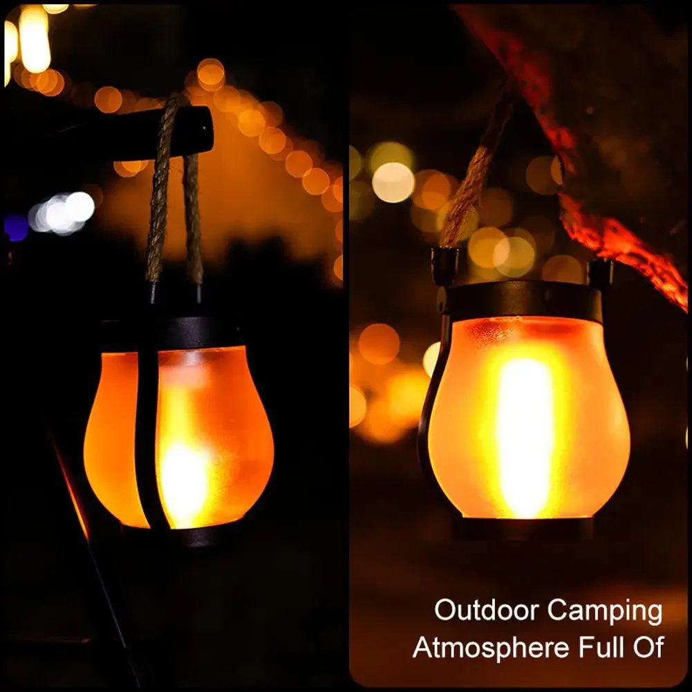 🌞 Free Shipping 🌞 2025 New Solar Garden Flame Lanterns