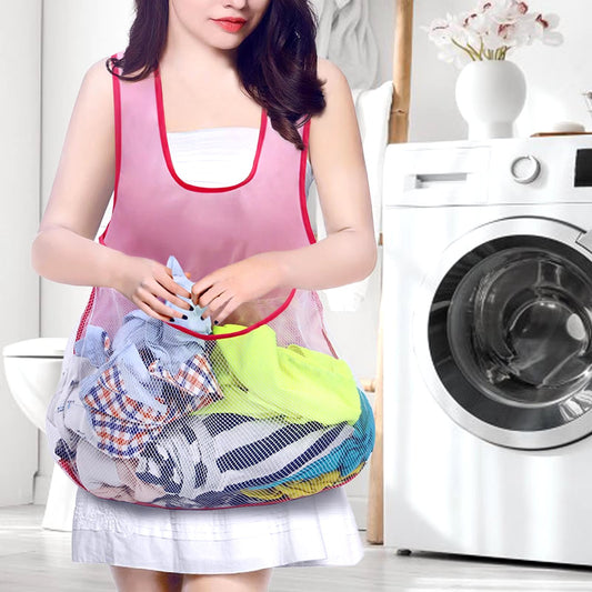 Laundry Apron with Pockets