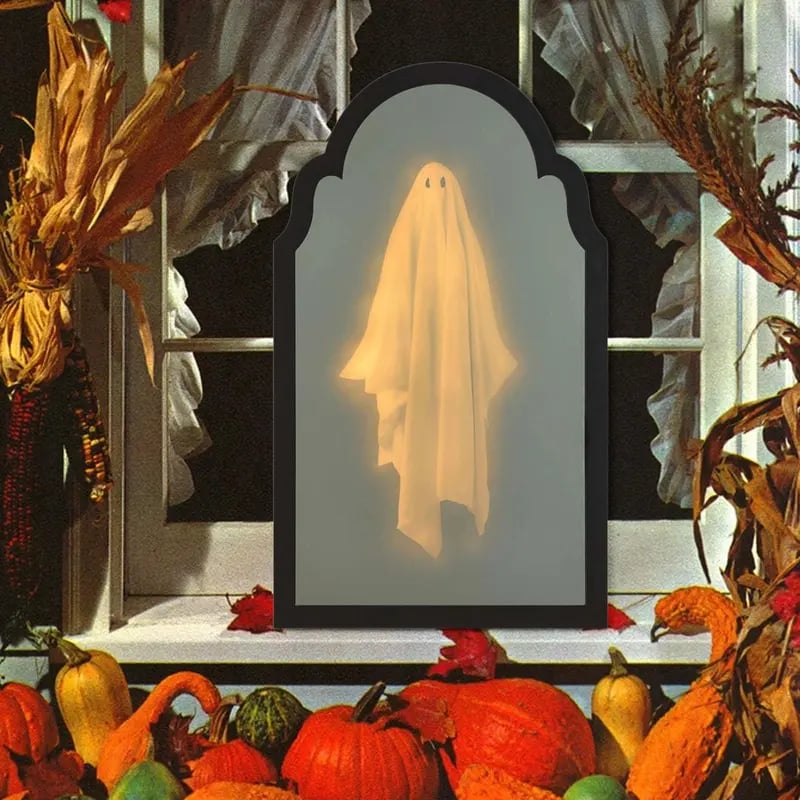 Halloween Ghost Mirror Hologram