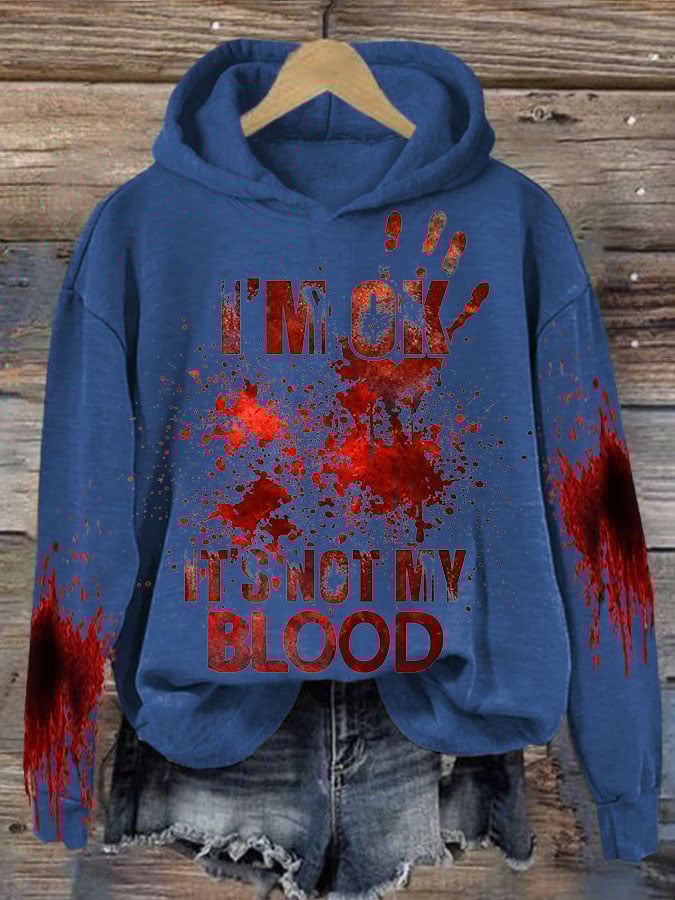 Halloween Women's Casual Long Sleeve Printed Sweatshirt Tops