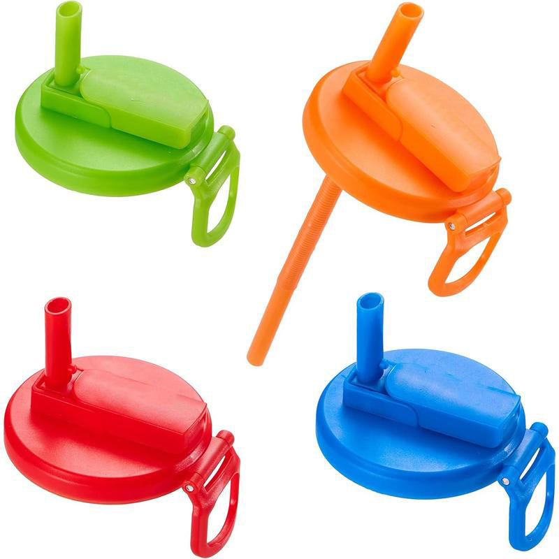 New Straw Leak-proof And Spill-proof Travel Cup Lid
