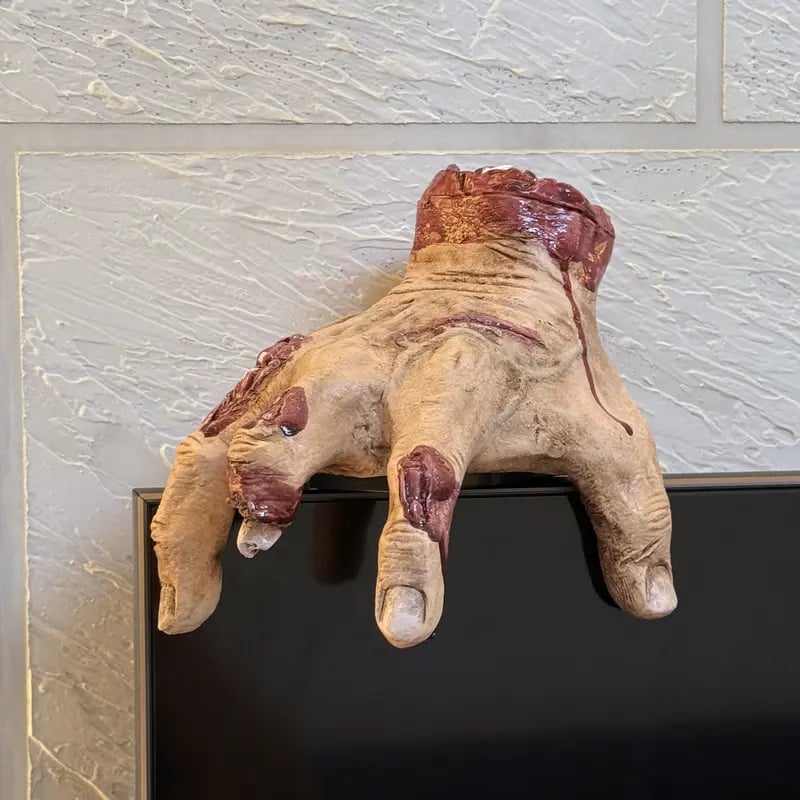 🕸Creepy Crawling Halloween Hand – Haunted Adams Family Prop with Sound & Motion