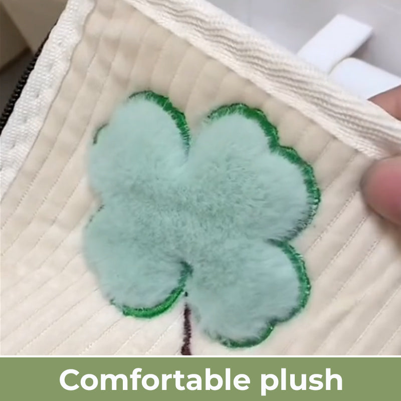 Zipper Plush Toilet Seat