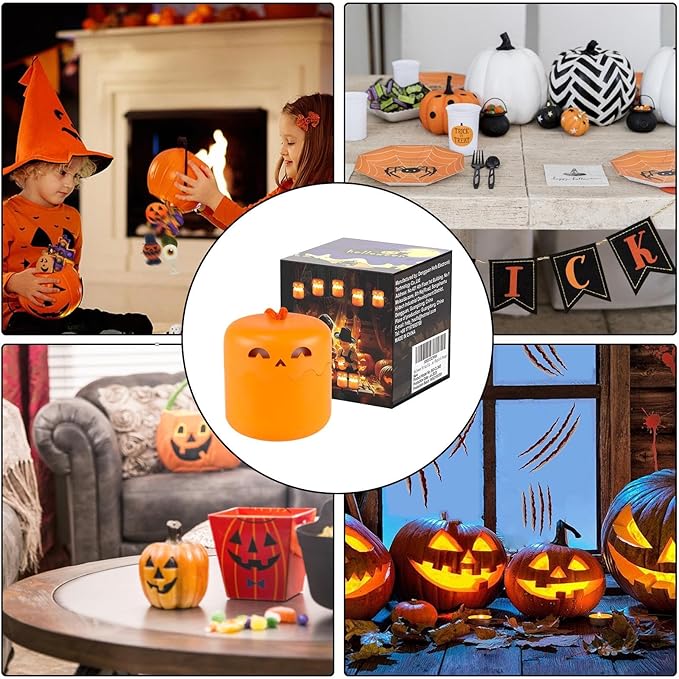Portable Halloween Pumpkin Lights