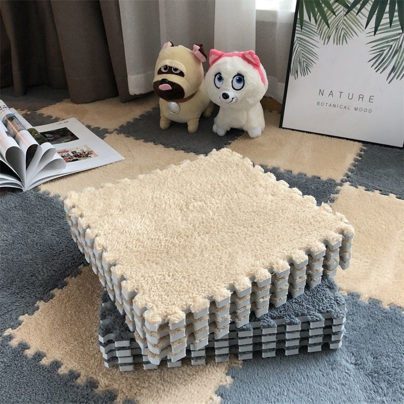 Soft Floor Milk Puzzle Foam Floor Mat- for Home,Play Area