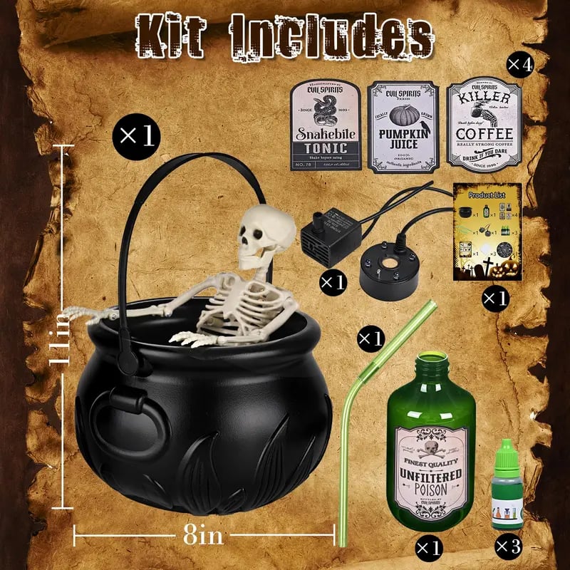 🎃Free Shipping🎃Cauldron Halloween Decor