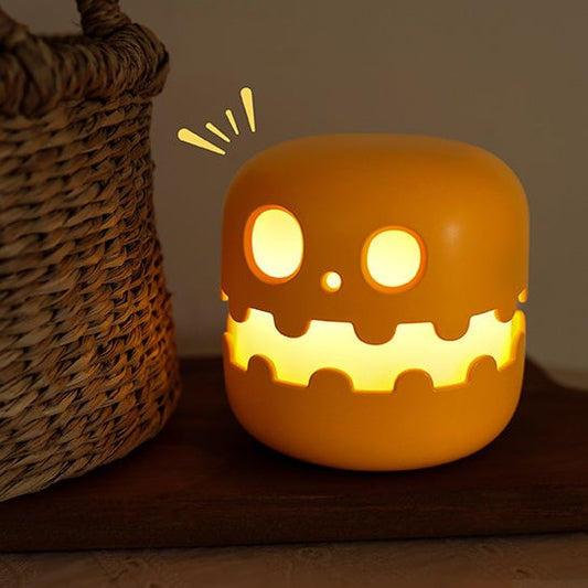 💡💡Pumpkin Night Light Eye Protection Table Lamp Sleep Timely Close Bedroom Bedside Night Light Send Girlfriend