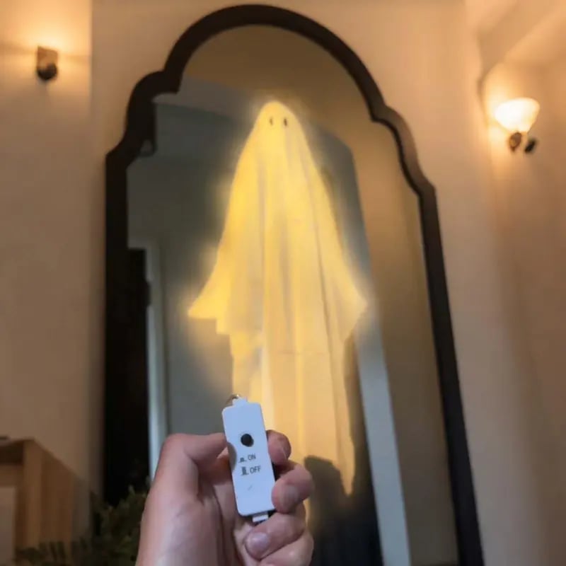 Halloween Ghost Mirror Hologram