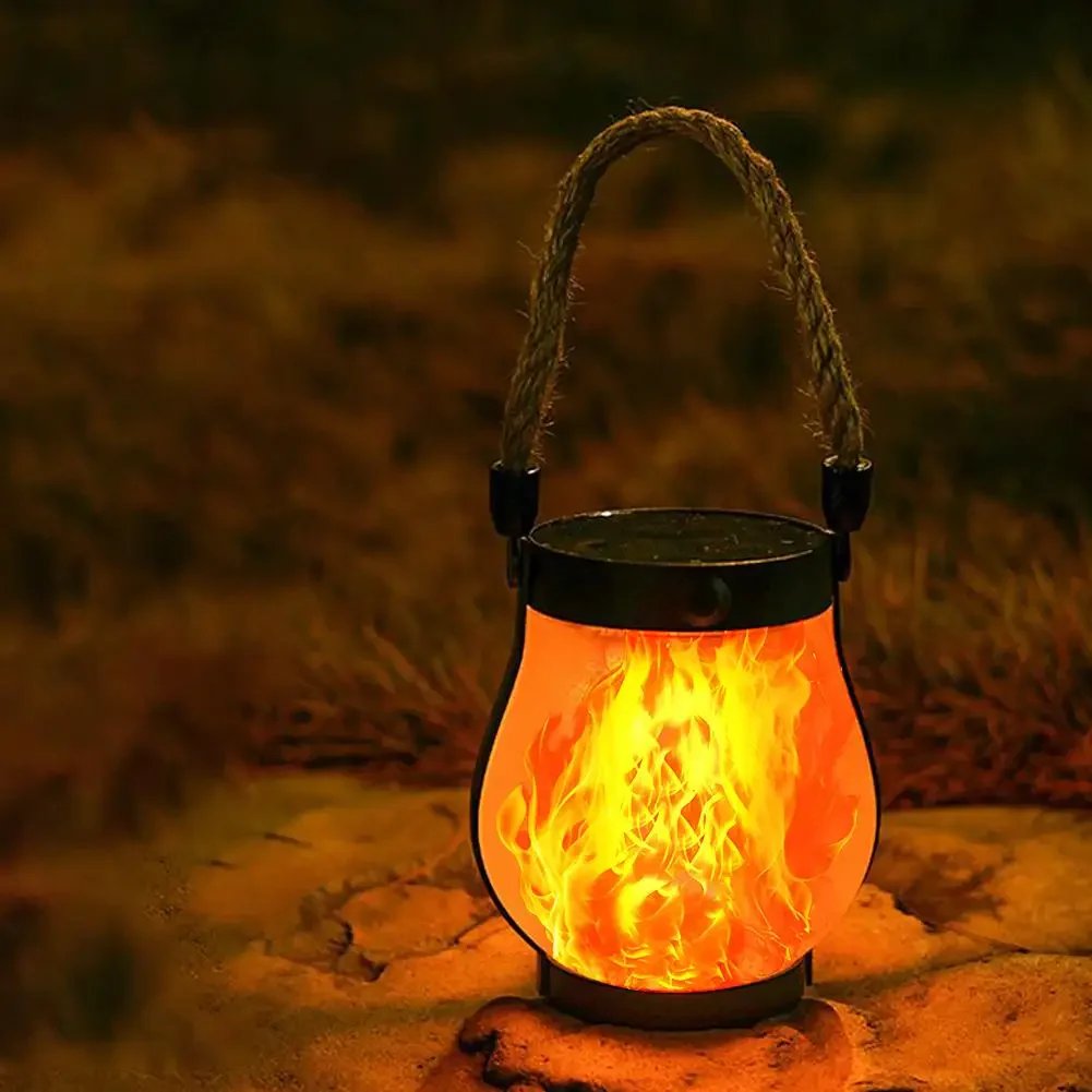🌞 Free Shipping 🌞 2025 New Solar Garden Flame Lanterns