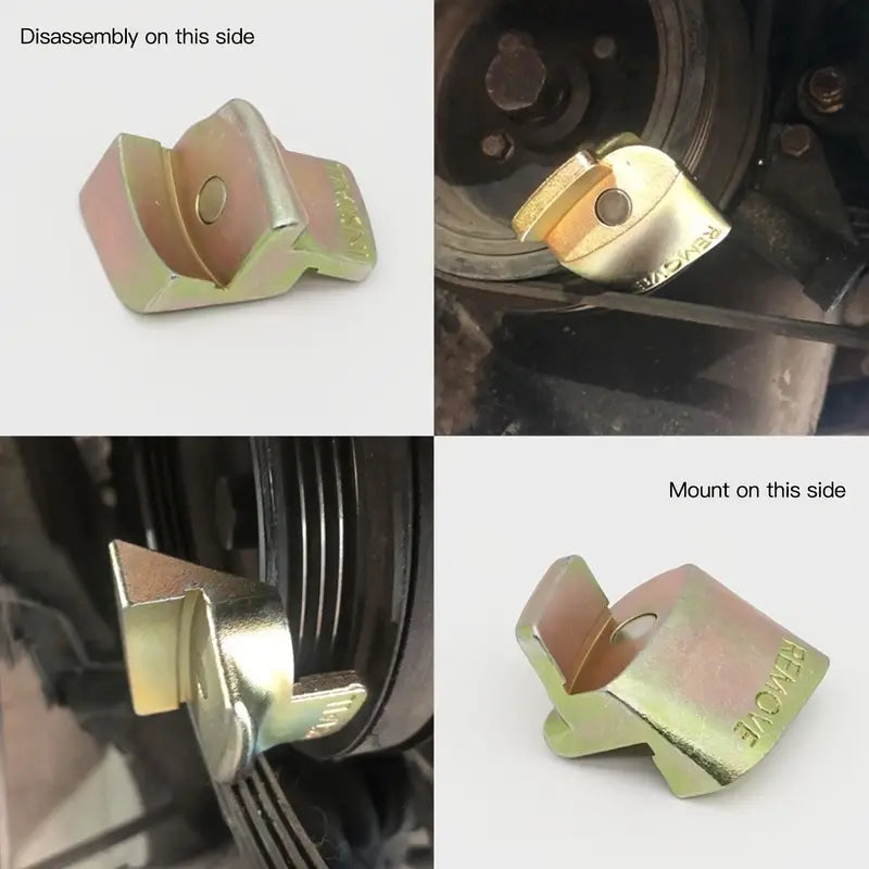 2-in-1 Installation and Removal Metal Copper Elastic Belt Remover Installer