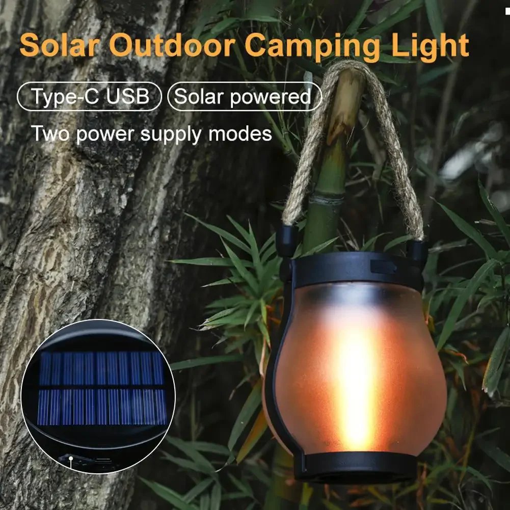 🌞 Free Shipping 🌞 2025 New Solar Garden Flame Lanterns