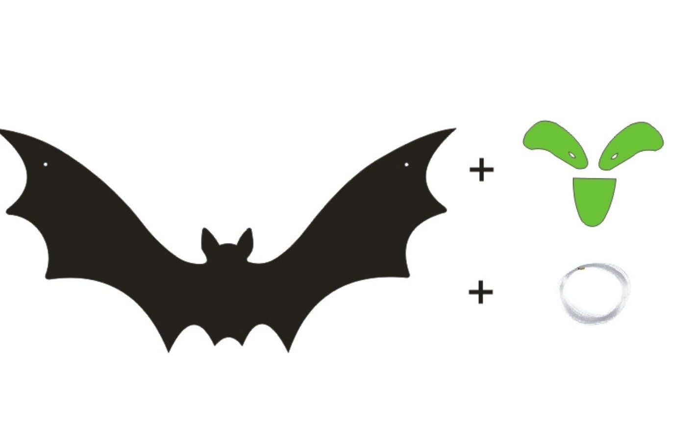 🧛‍♂️🦇6 Pieces Halloween Bat Hanging Decoration Outdoor pp Plastic Scary Ghost Hanging Bat Indoor and Outdoor Party Decoration Hangings