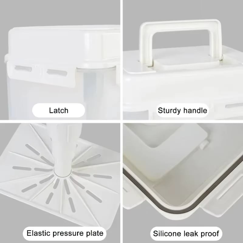 4/5L Pickle Jar Leakproof Pickle Fermentation Container