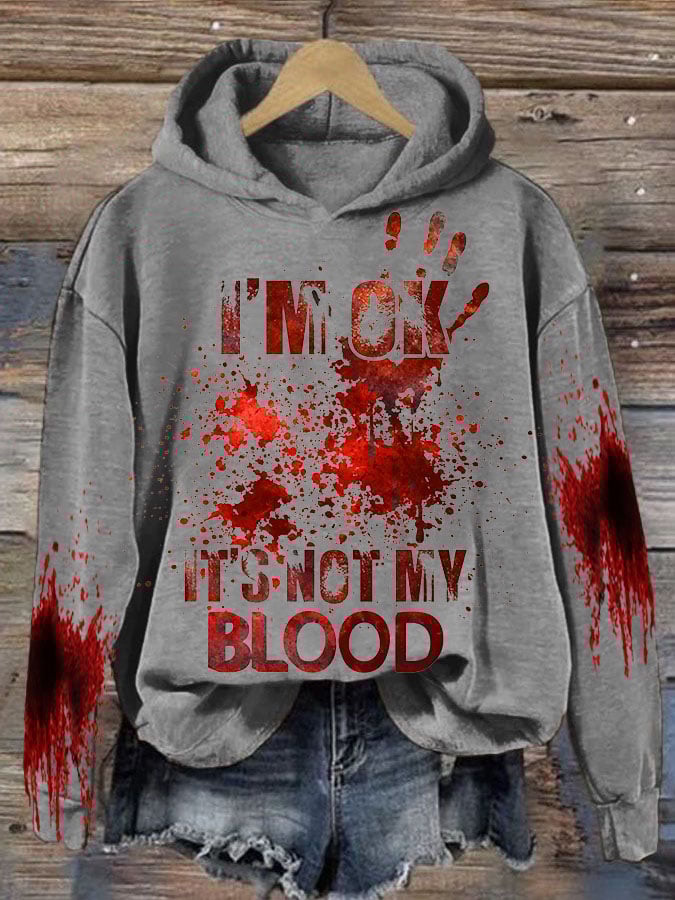 Halloween Women's Casual Long Sleeve Printed Sweatshirt Tops