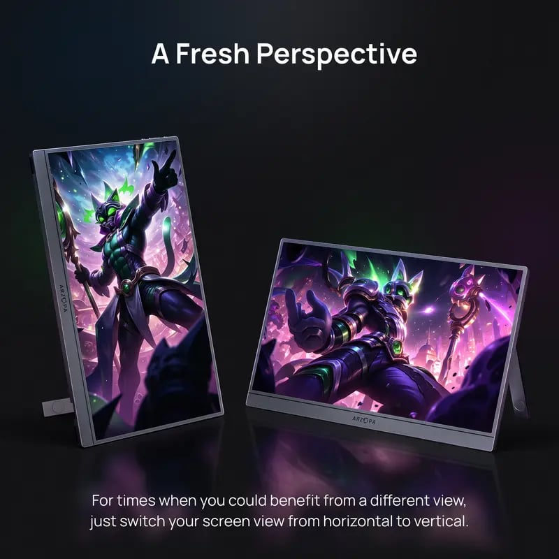 🔥 The Ultimate Portable Touch Display for Clear Vision
