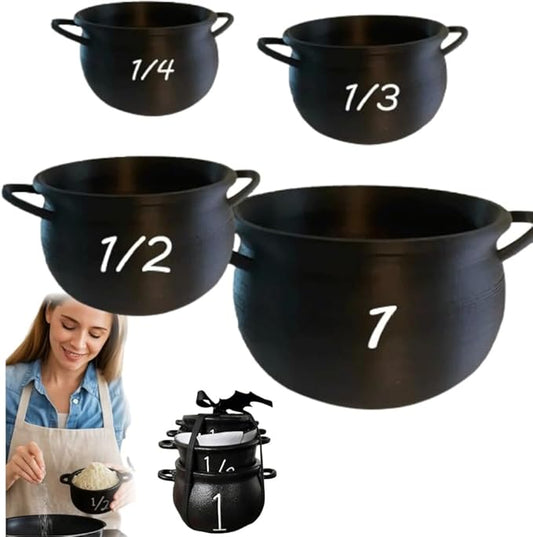🔥Early Bird Halloween OFF🧙‍♀️Mini Witch Cauldron Set🥘(✨Same as in the video)