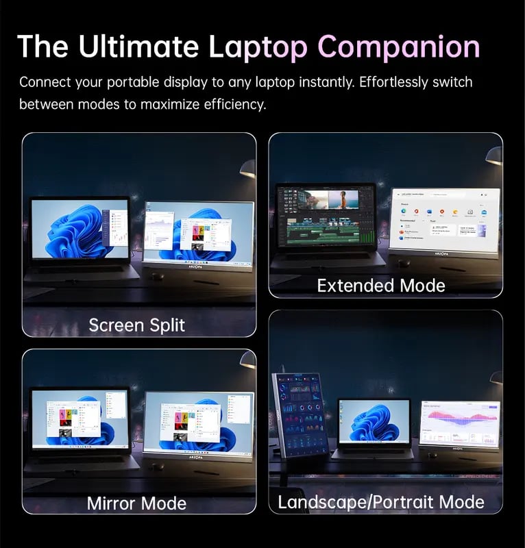 🔥 The Ultimate Portable Touch Display for Clear Vision