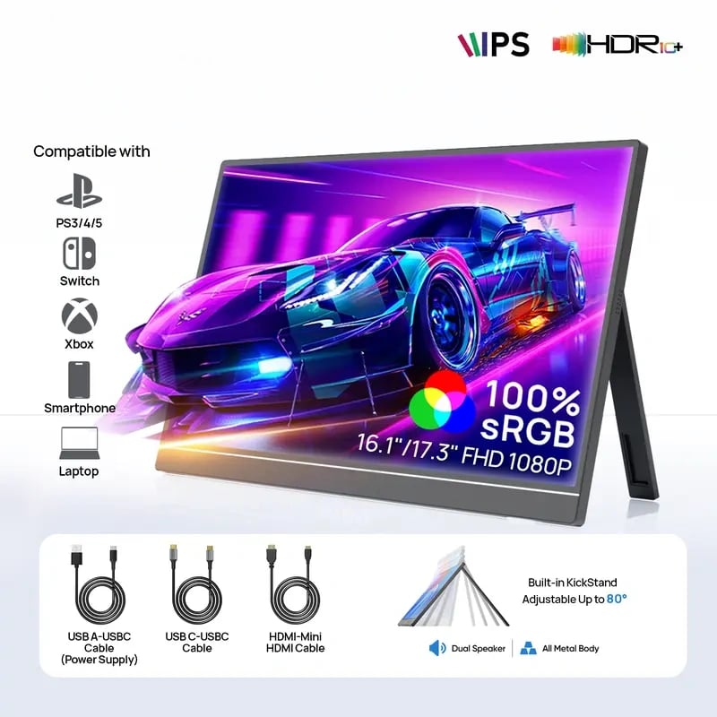 🔥 The Ultimate Portable Touch Display for Clear Vision