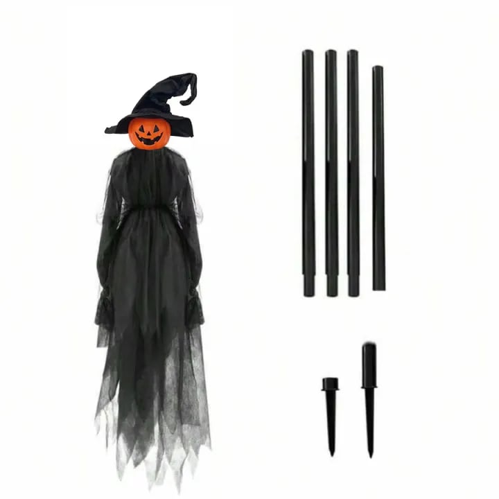 🎃2025 Halloween Sale 🧙‍♀️Lighted Halloween Witch Stakes