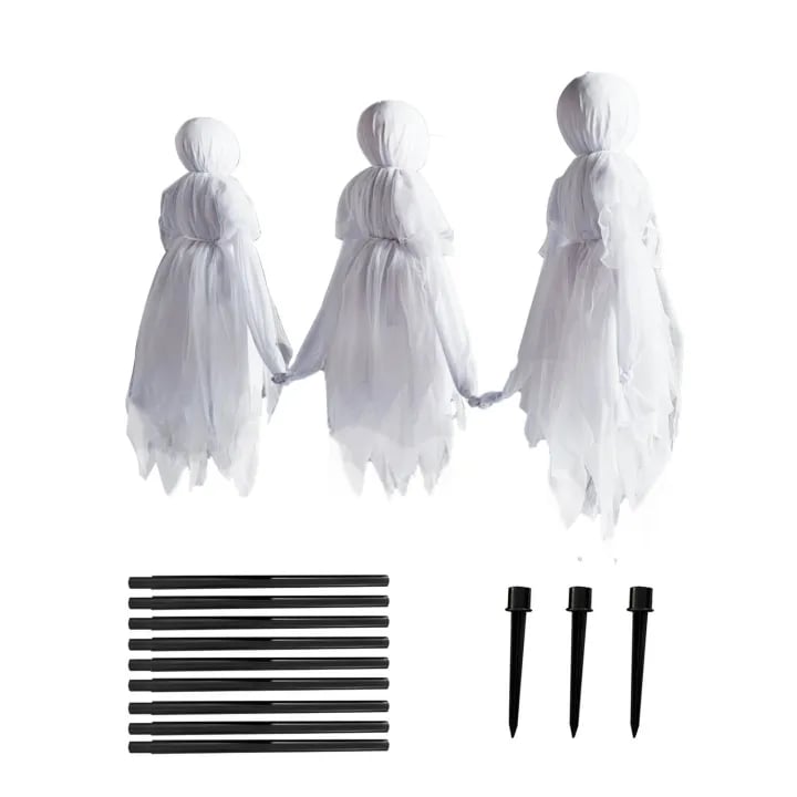 🎃2025 Halloween Sale 🧙‍♀️Lighted Halloween Witch Stakes