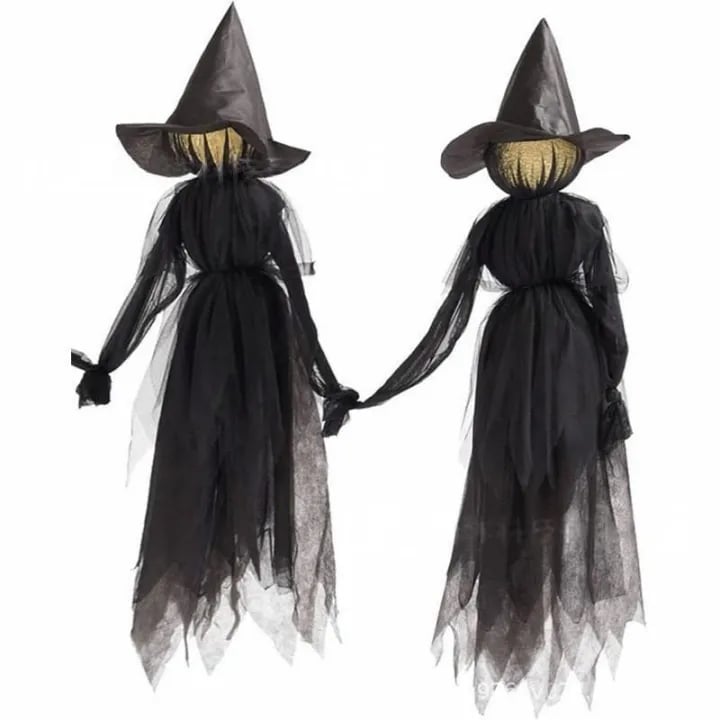 🎃2025 Halloween Sale 🧙‍♀️Lighted Halloween Witch Stakes
