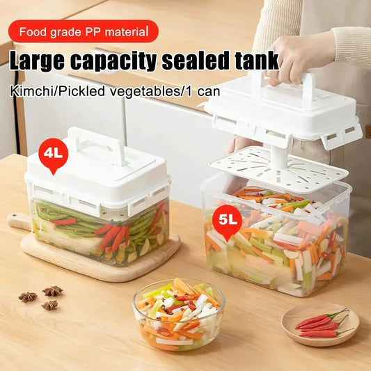 4/5L Pickle Jar Leakproof Pickle Fermentation Container